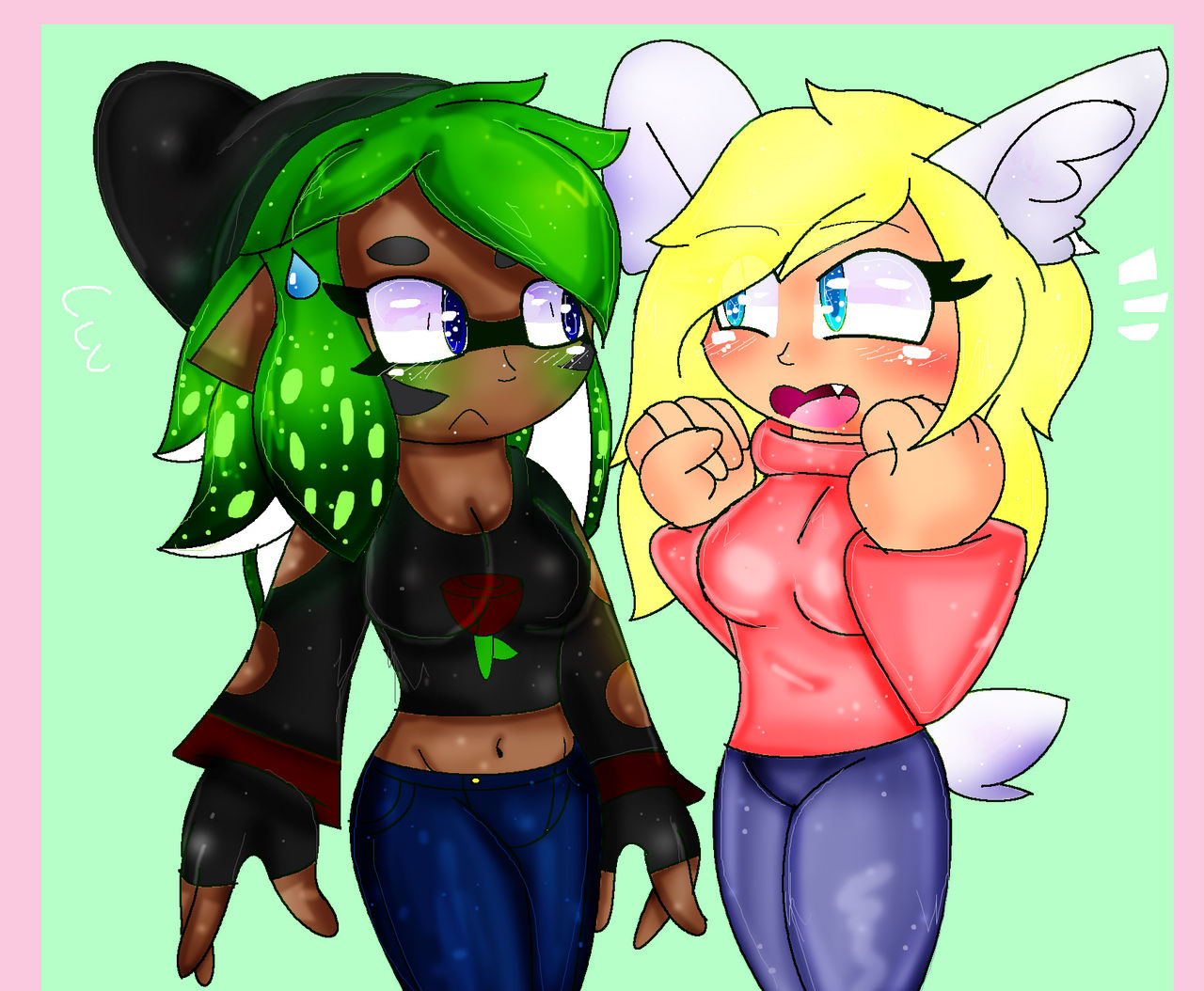 : . Woomy and Bun (COLLAB) . :