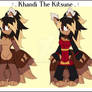 : . Khandi The Kitsune Ref . :
