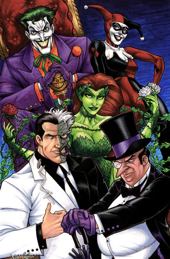Who Is Batman's Rouges Gallery Batman rogues gallery by WolfeHanson on DeviantArt