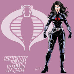 Totally NOT Vector Vengers: The Baroness (G.I.Joe)