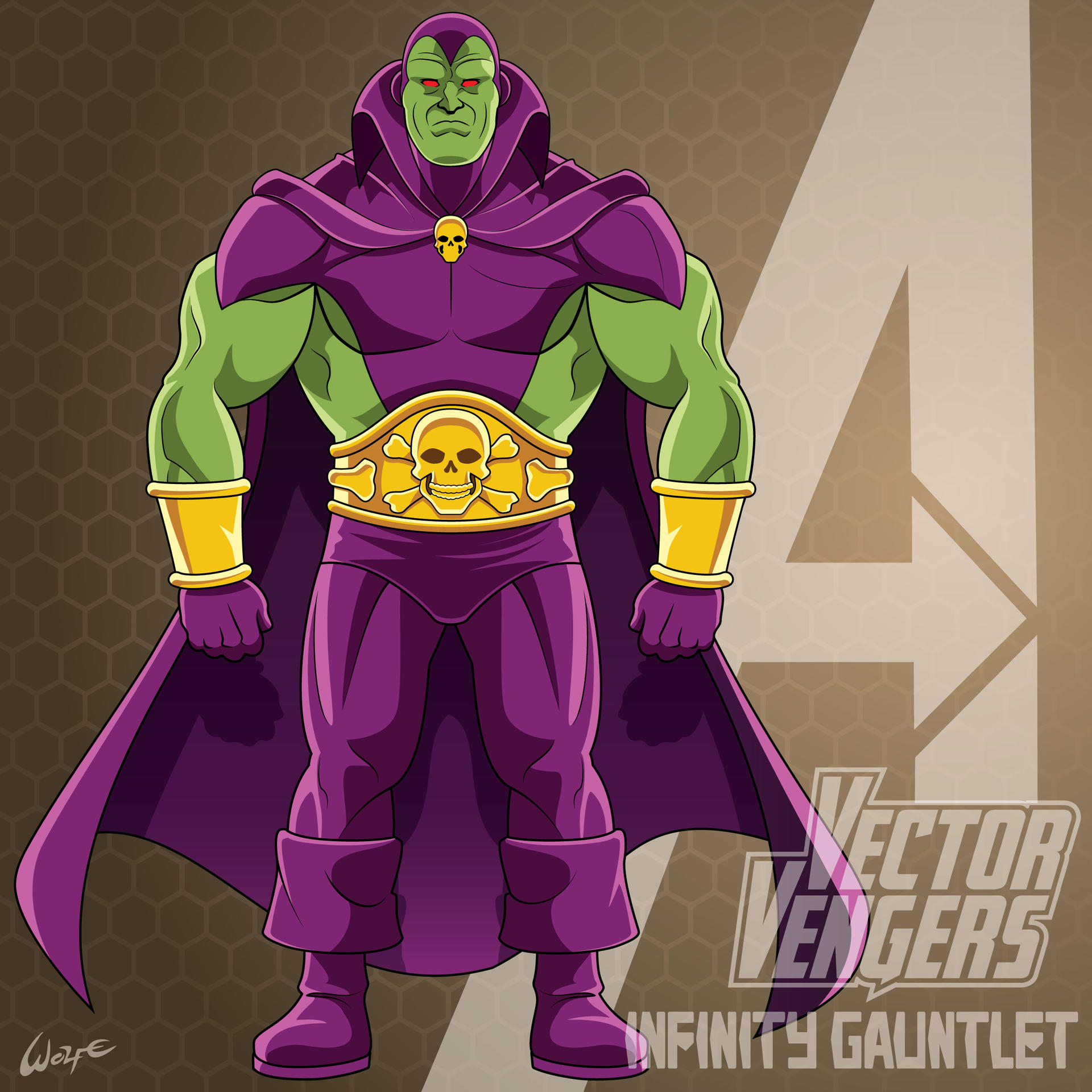 Vector Vengers: Drax the Destroyer by WolfeHanson on DeviantArt