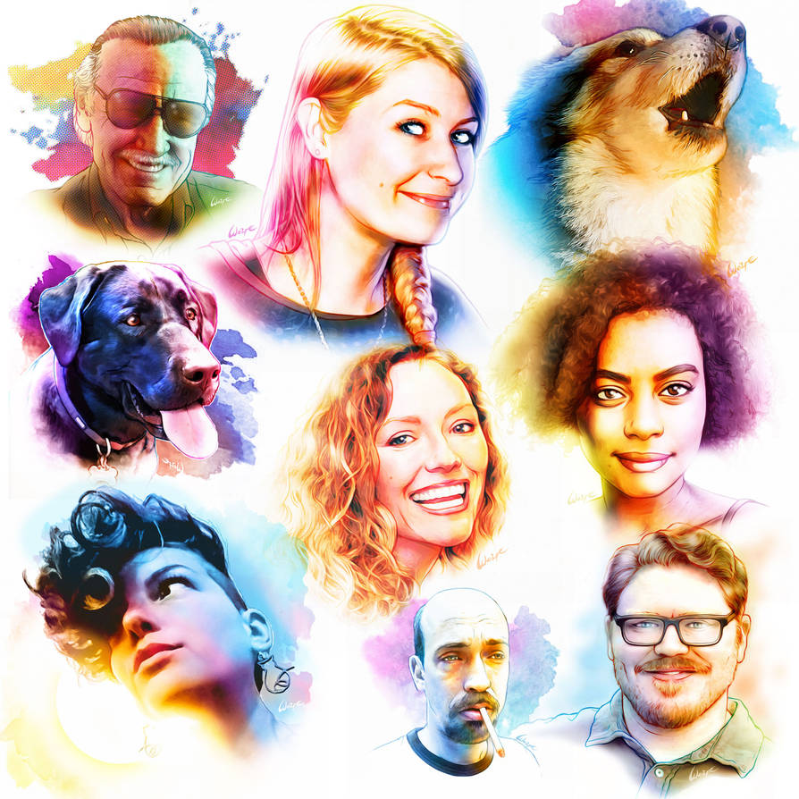 Random Profile Collection Random portrait collection by WolfeHanson on DeviantArt