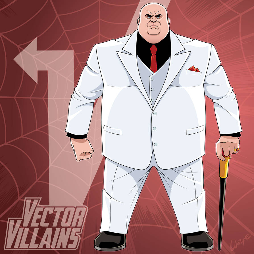 Vector Villains: The Kingpin by WolfeHanson on DeviantArt