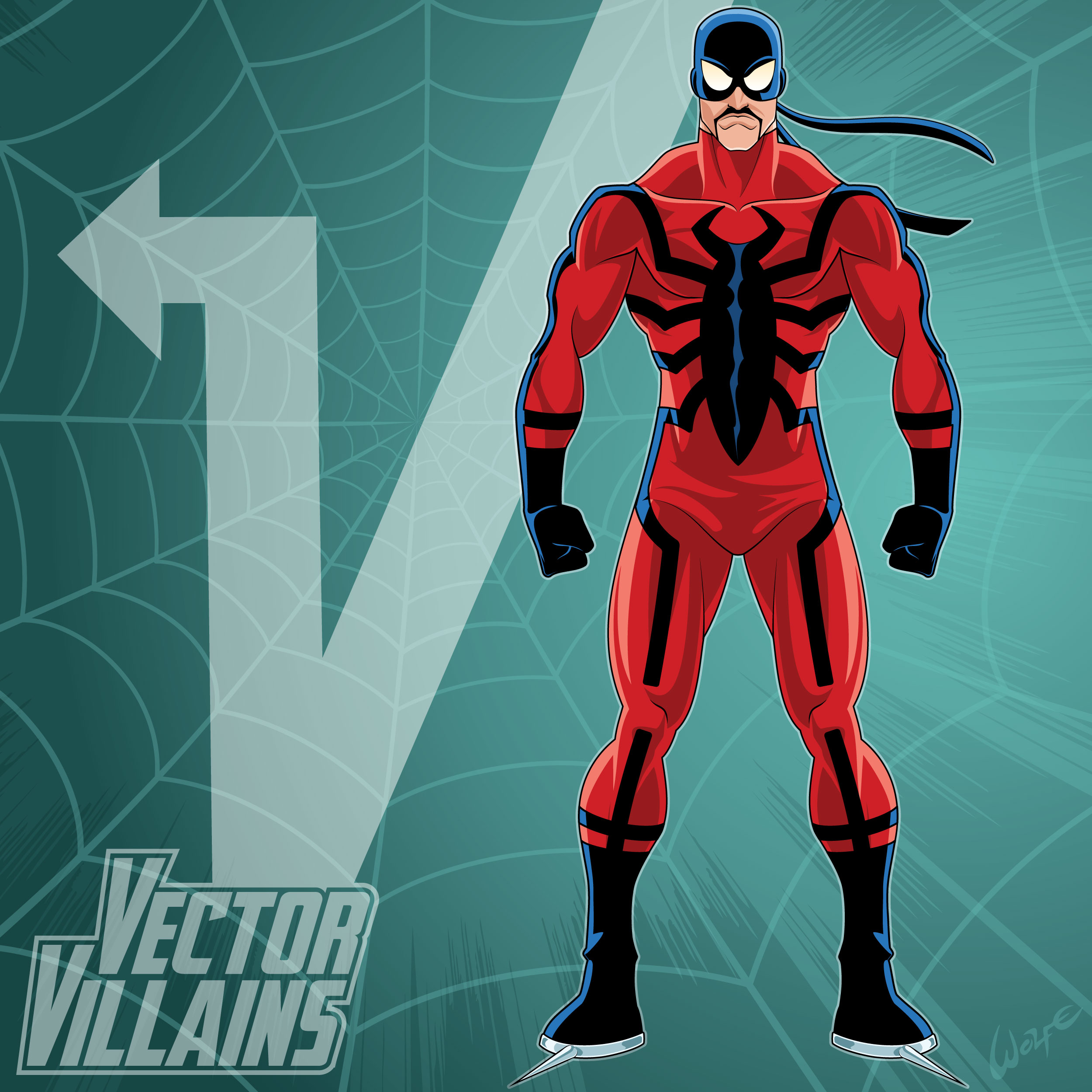 Tarantula Deviantart Vector Villains: Tarantula by WolfeHanson on DeviantArt