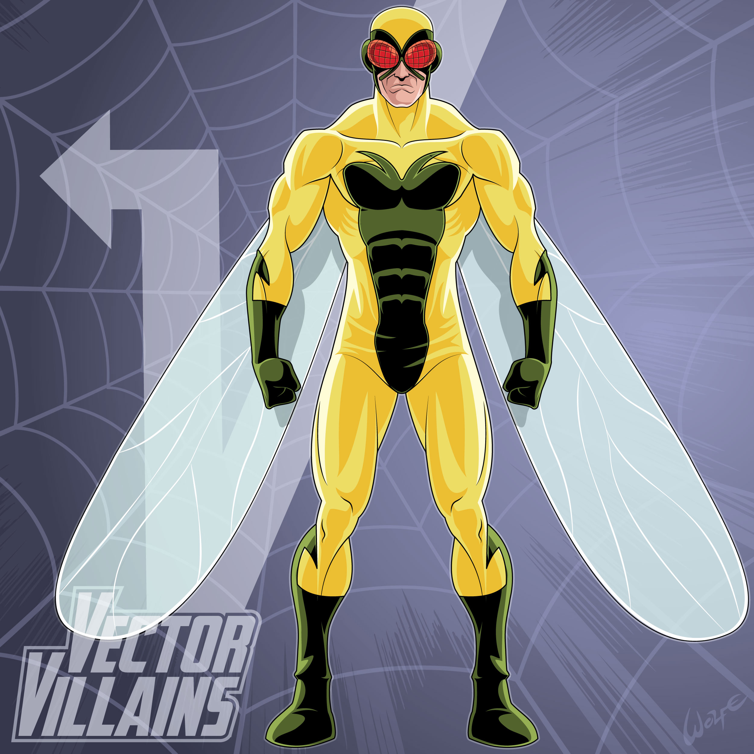 Vector Villains: The Human Fly by WolfeHanson on DeviantArt
