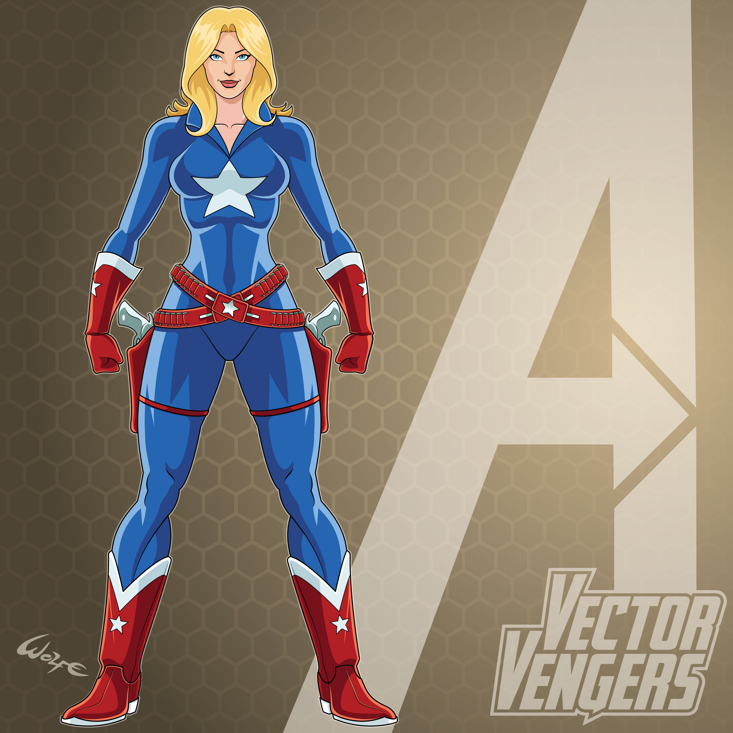 Vector Vengers: Shooting Star by WolfeHanson on DeviantArt