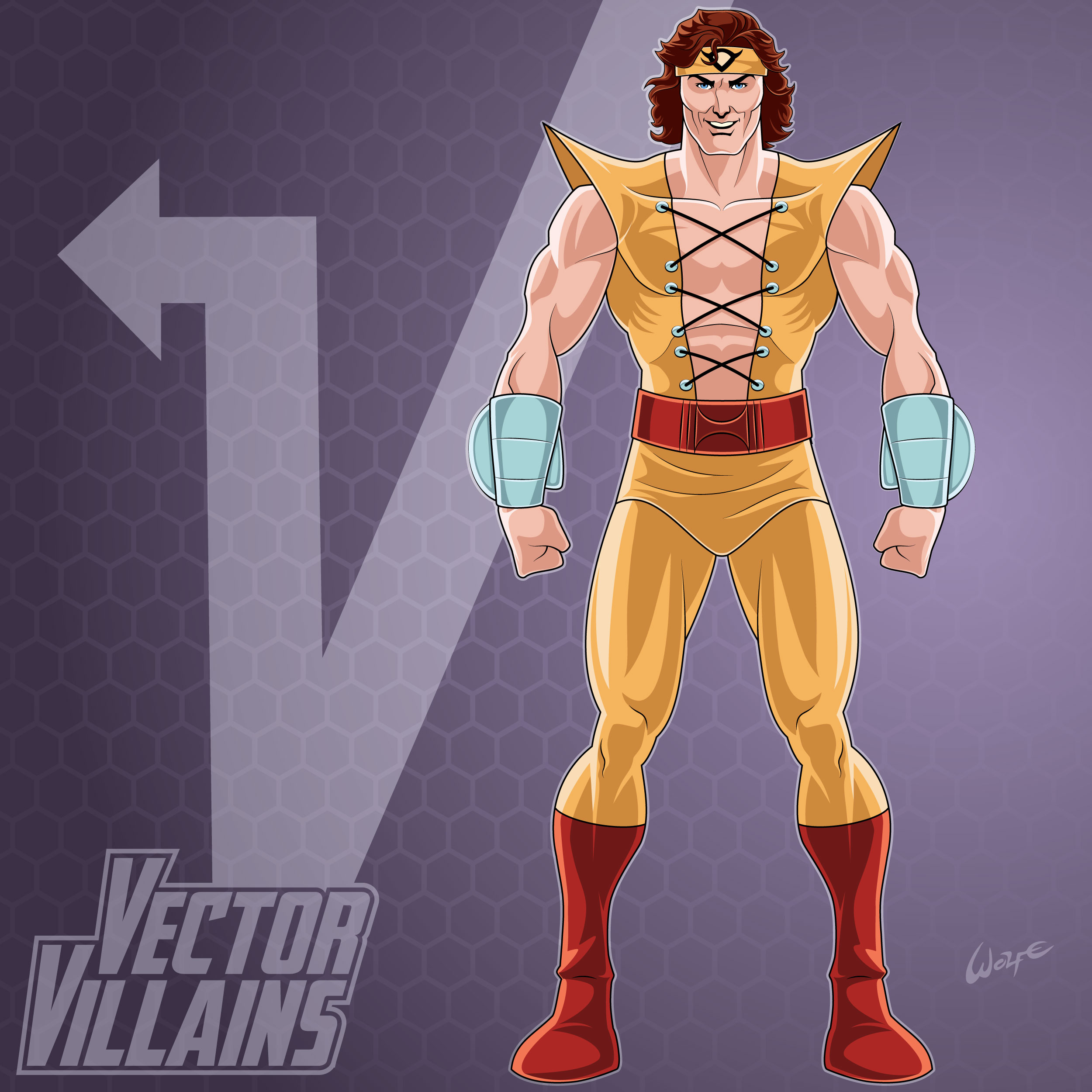 Vector Villains: Hellrazor by WolfeHanson on DeviantArt