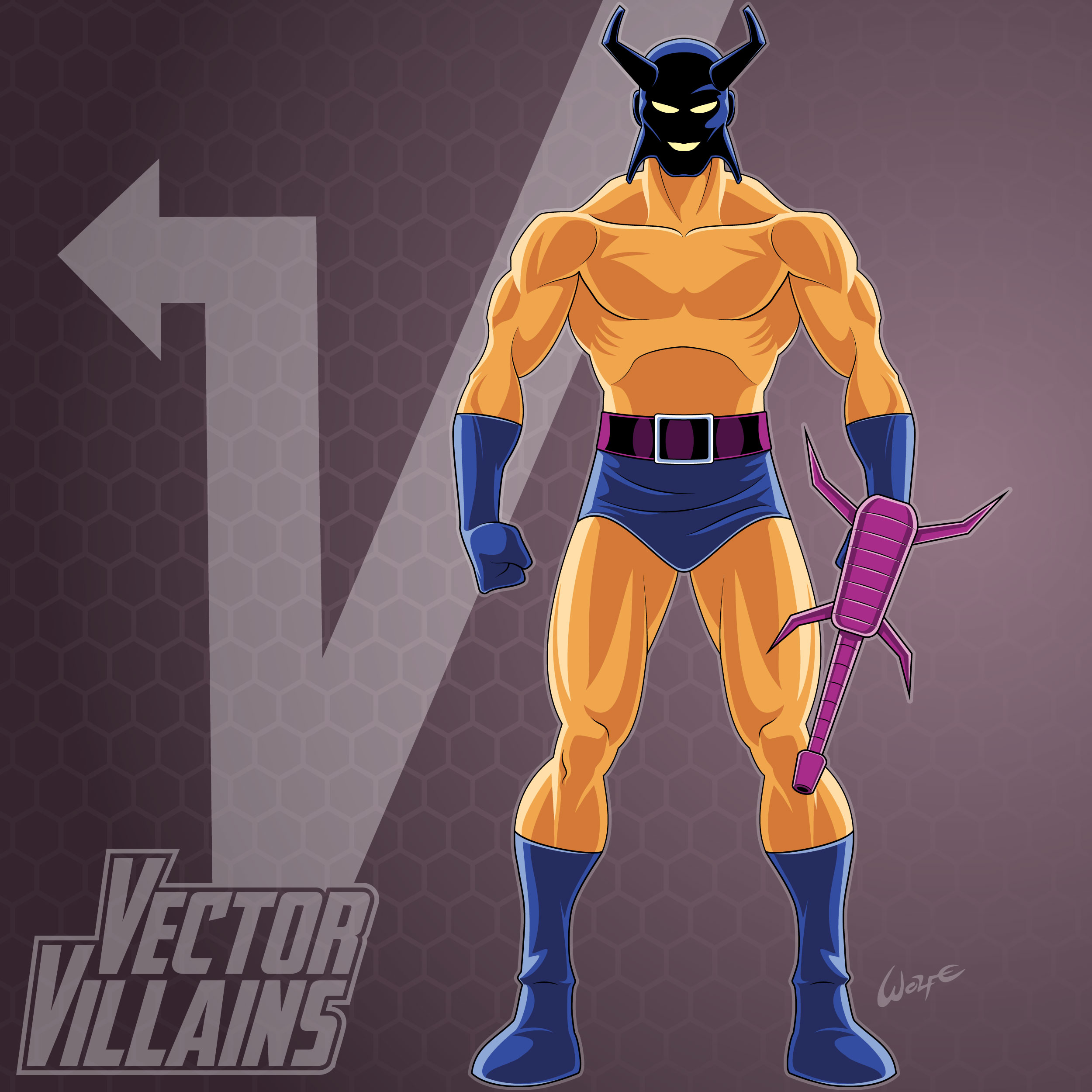 Vector Villains: Shellshock by WolfeHanson on DeviantArt