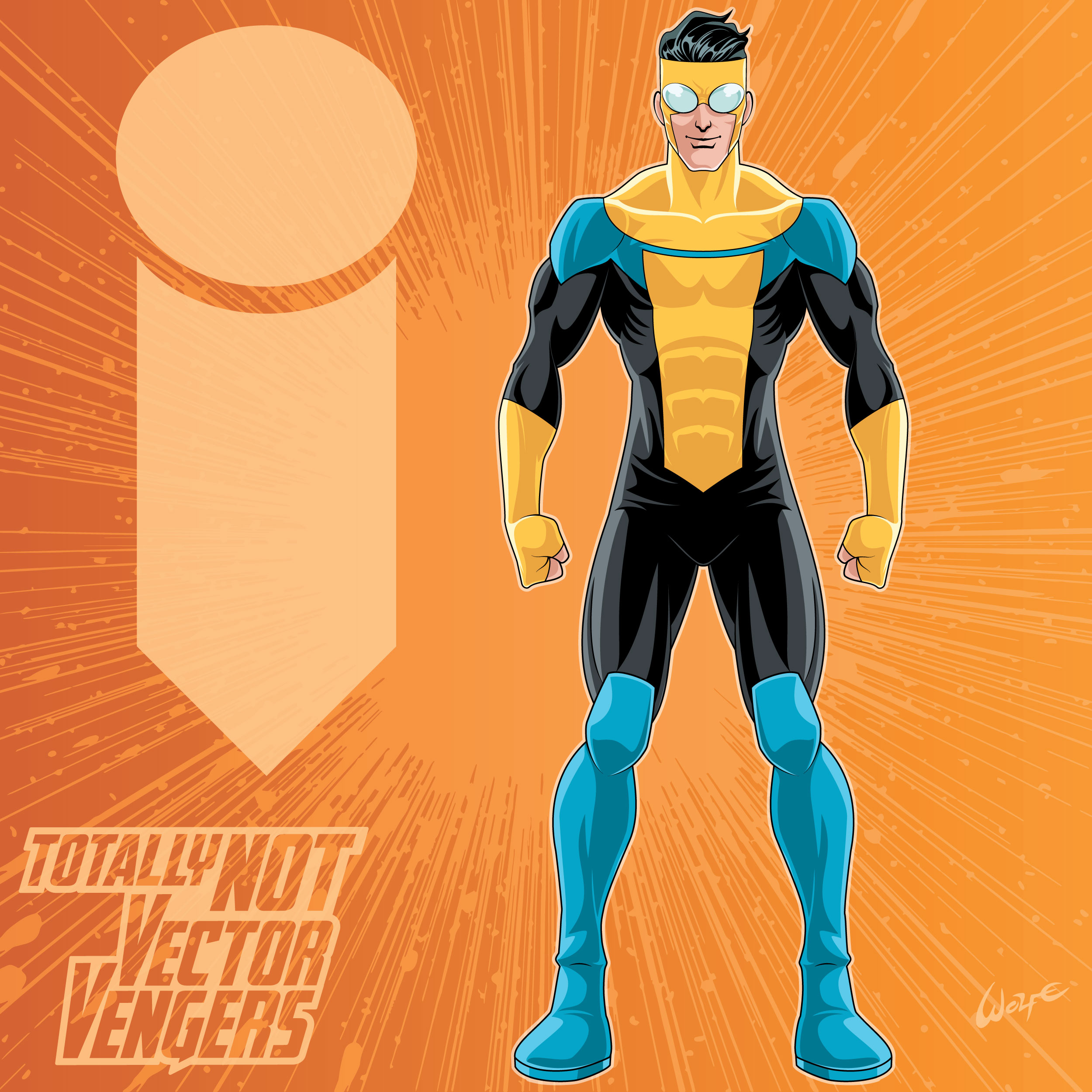 Totally NOT Vector Vengers: Invincible by WolfeHanson on DeviantArt