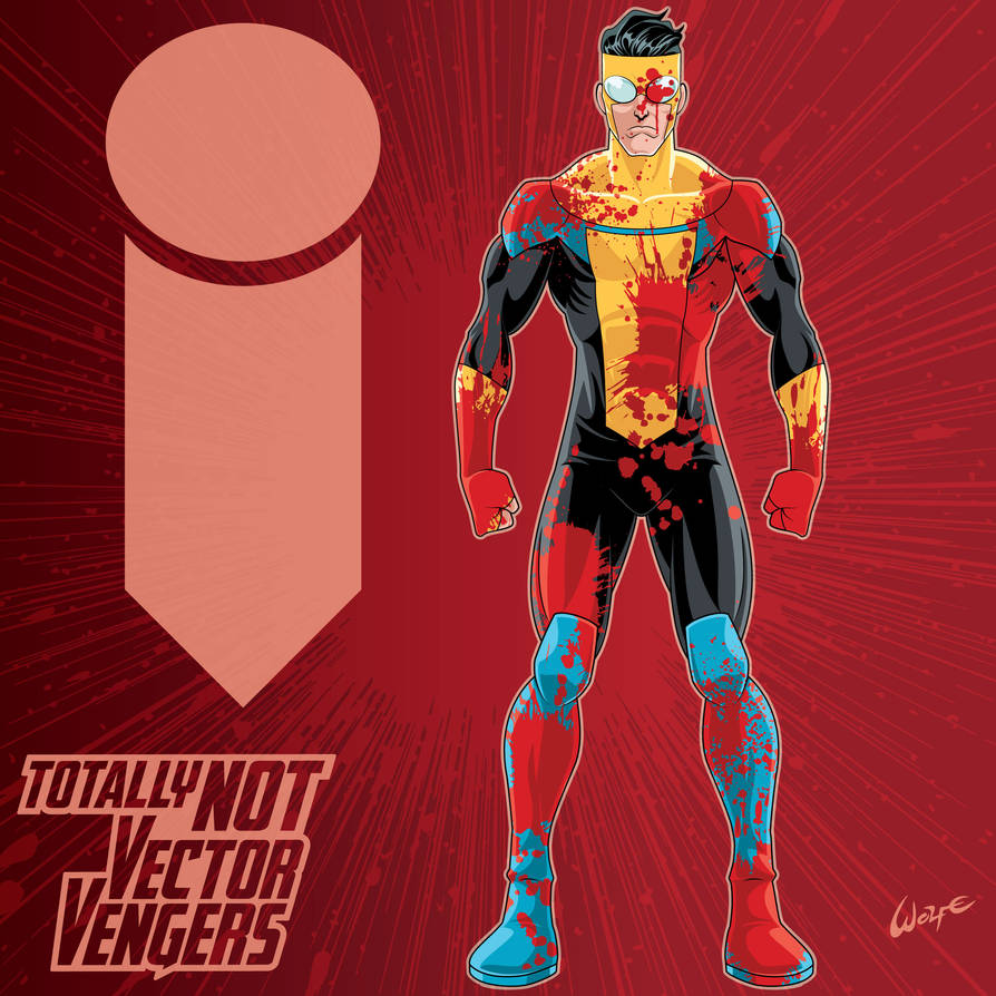 Vector Files Invincible Totally NOT Vector Vengers: Invincible - BLOODY by WolfeHanson on ...