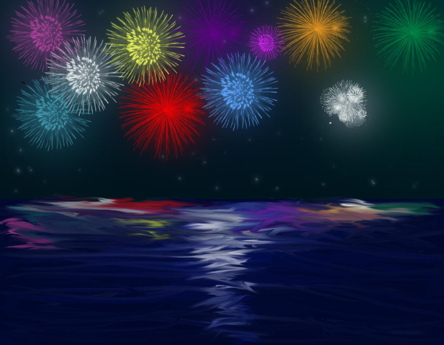 Fireworks Deviantart Fireworks by Painted99 on DeviantArt