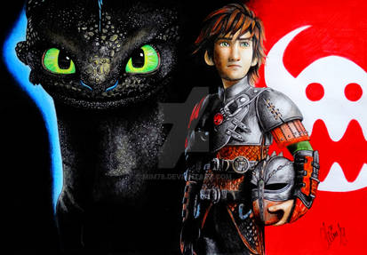 How to train your dragon, Hiccup and Toothless