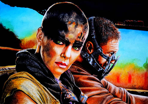 Charlize Theron and Tom Hardy, MAD MAX Fury Road