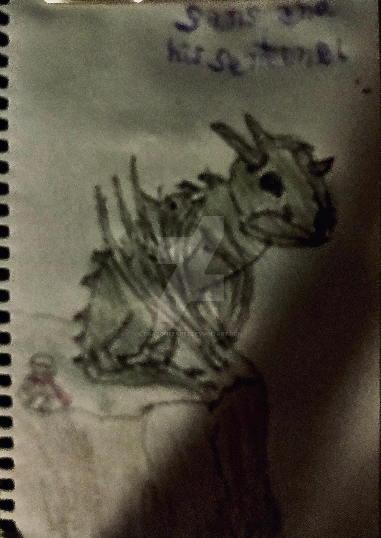 Sans and His Sentinel Dragon by Dragonfear92 on DeviantArt