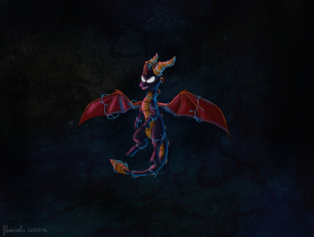 Dark Pyrok Dark Spyro by floravola on DeviantArt