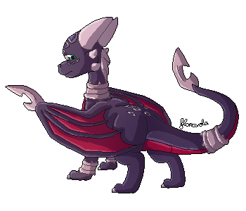 Cynder pixel art