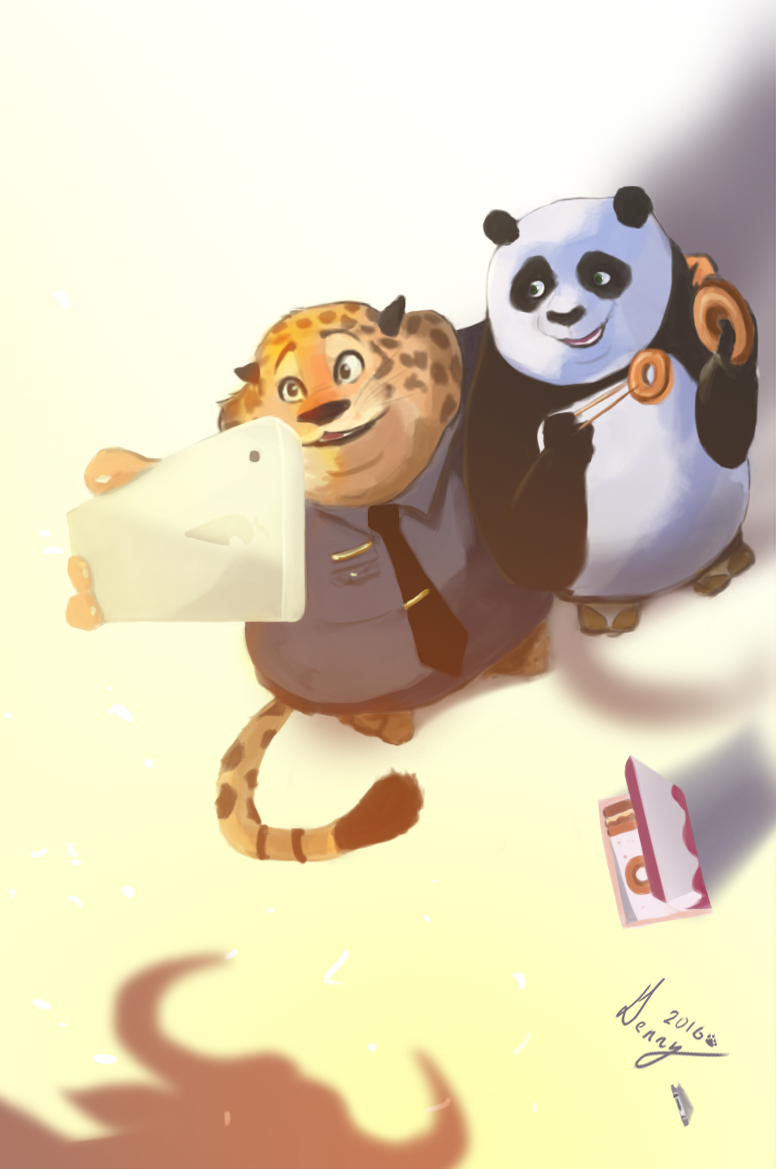 Zootopia : Po and Clawhauser