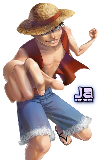 N64 Luffy Style Rend Luffy Render by JA-Renders on DeviantArt