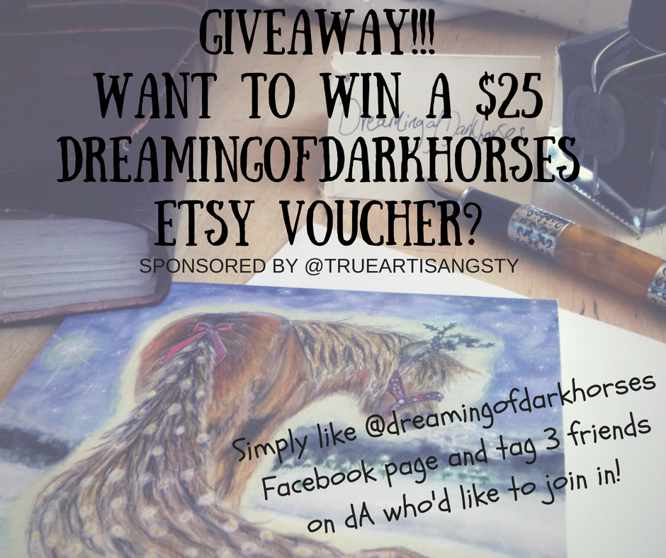 June GIVEAWAY!!Wina $25 voucher for my etsy store!