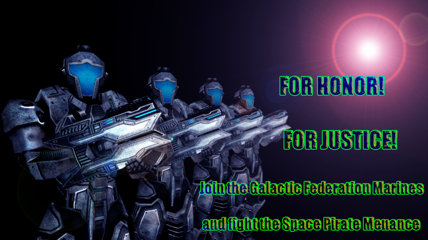 Galactic Federation Recruitment Poster