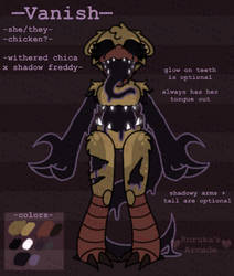 vanish ref! - [fnaf / oc]