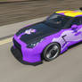 Blaze the Cat Nissan GTR