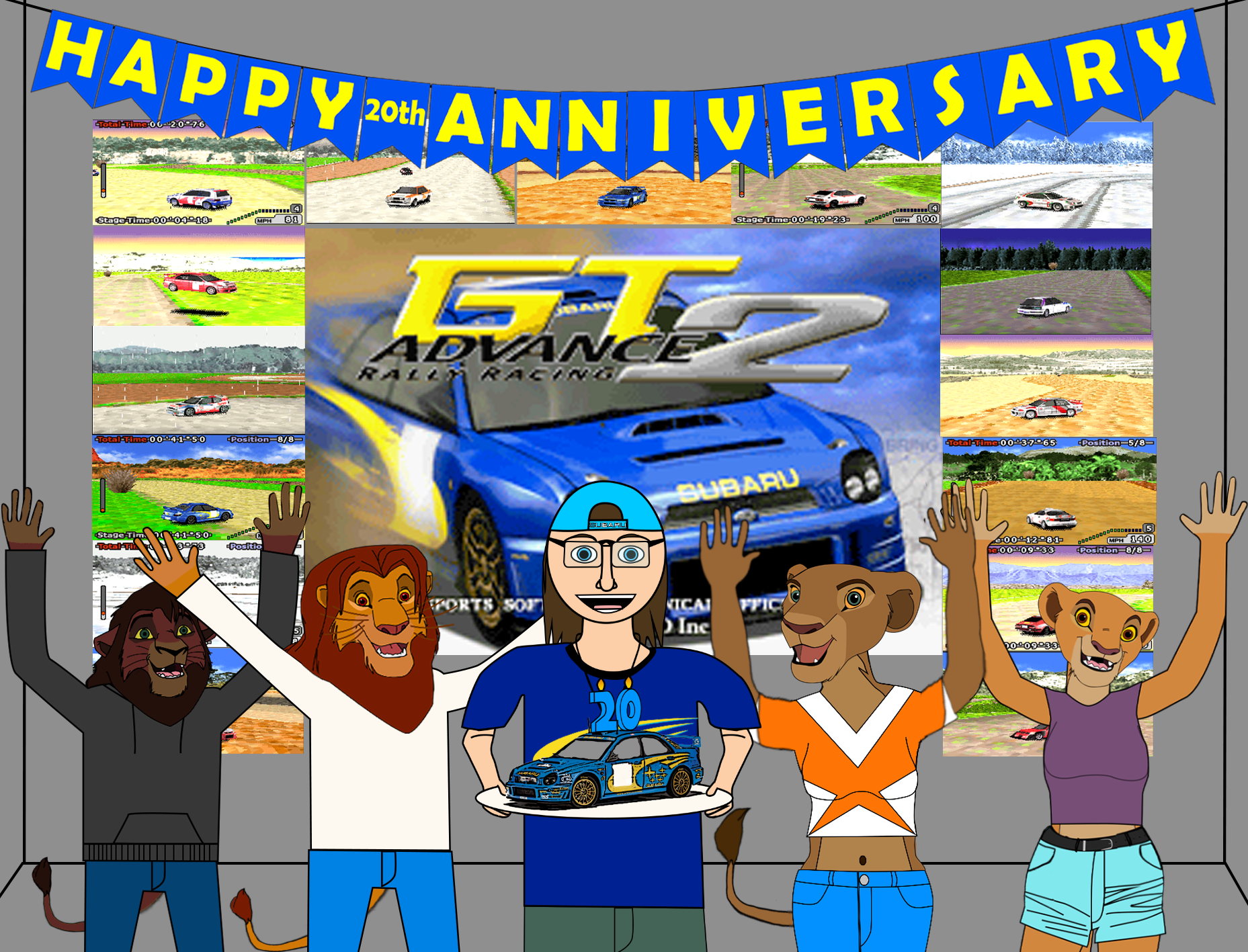 HAPPY 20th ANNIVERSARY GT ADVANCE 2: RALLY RACING!