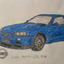 Nissan Skyline GTR R34