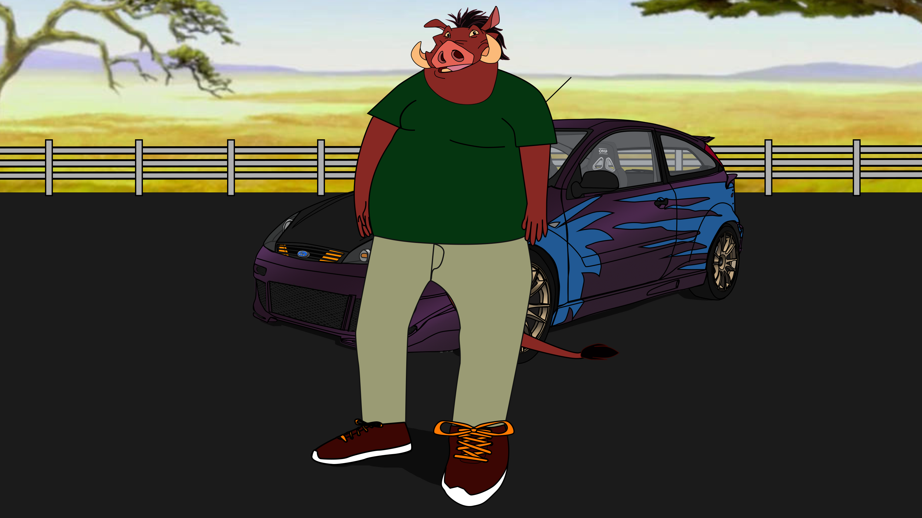 Pumbaa's Car