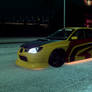 Simba's car Need for Speed Heat version at Night