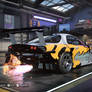 Nuka's Backfiring RX-7