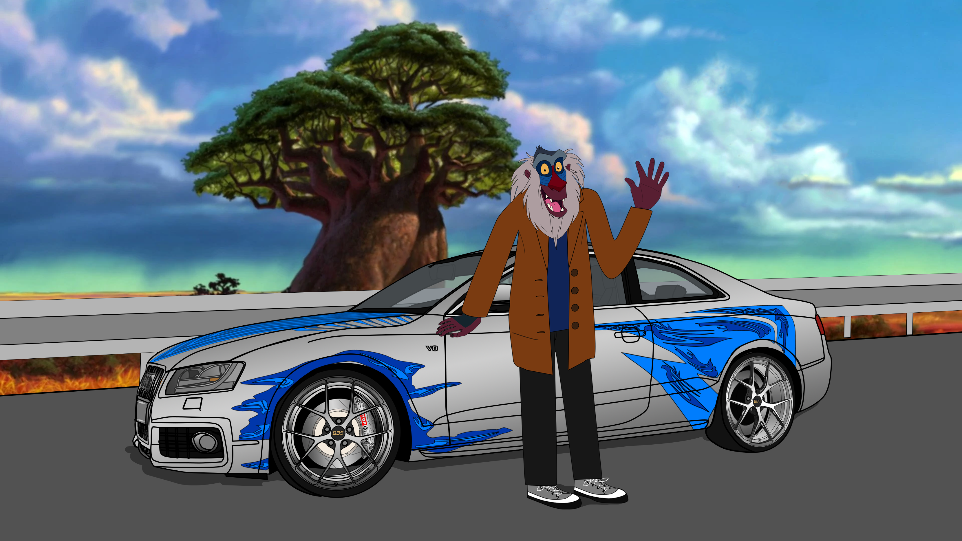 Rafiki's Car
