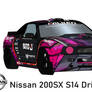 Nissan 200sx S14 Drift Car