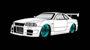 Exclusive Car drawings Tuner class