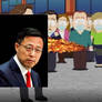 Mr. Garrison burns Zhao Lijian