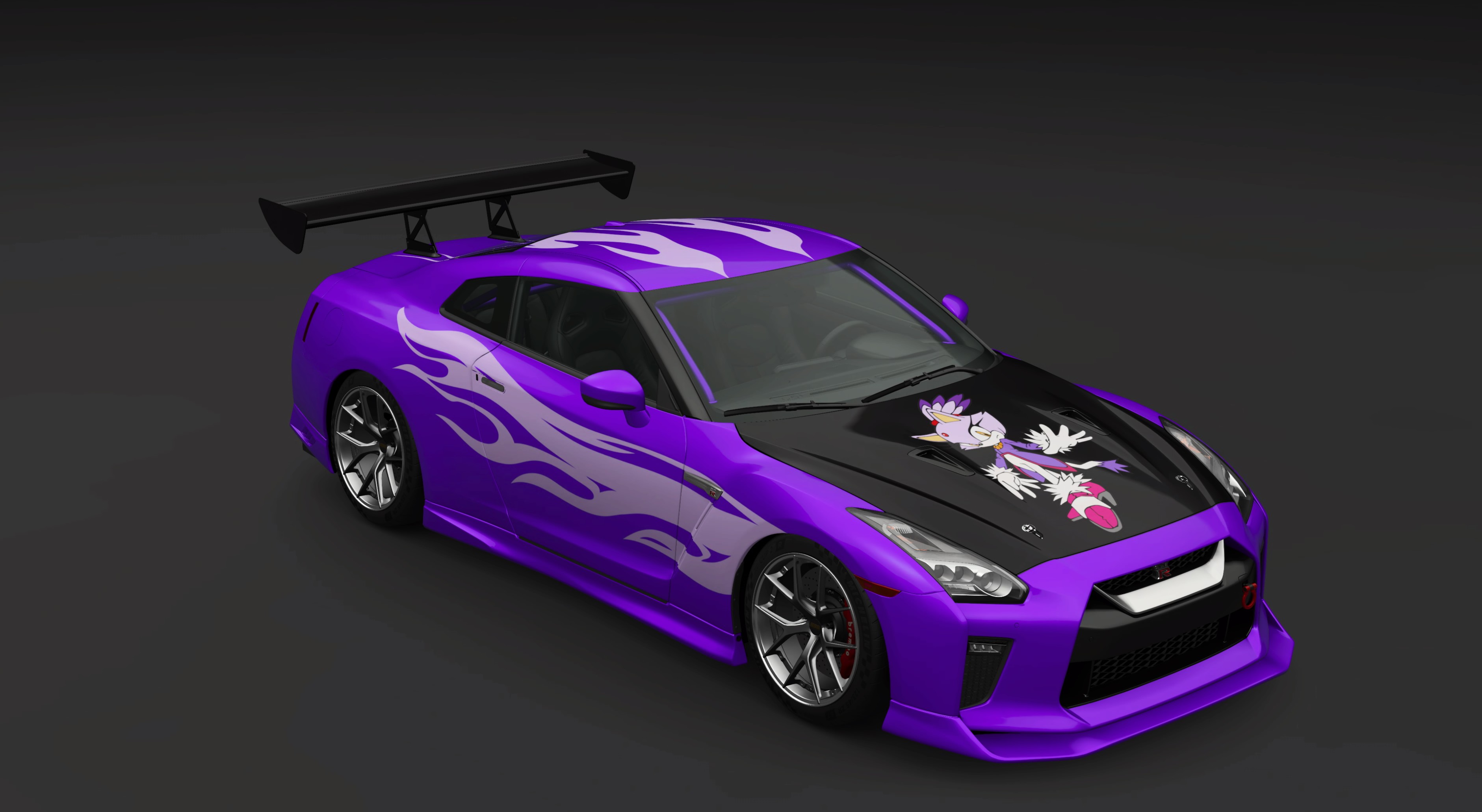 Blaze the Cat Gran Turismo 7 Version