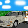 Jack Stump and his Buick Lesabre