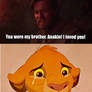 Simba cries over Obi-Wan's Quote in ROTS