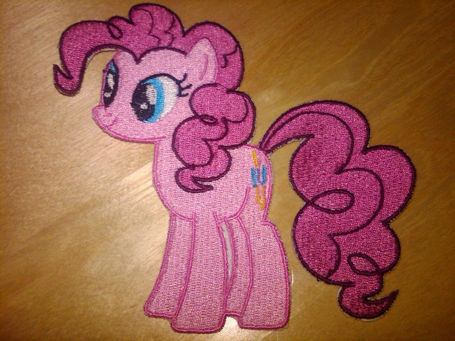 Pinkie Pie Embroidery