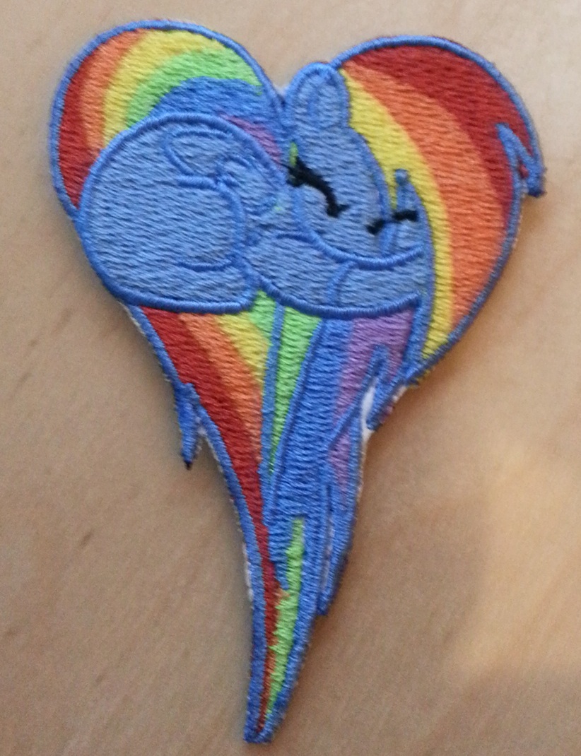 Rainbow Dash Heart