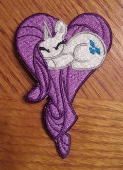 Rarity Embroidered Heart