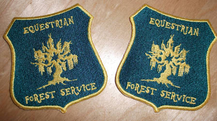 Equestrian Forest Service Patch