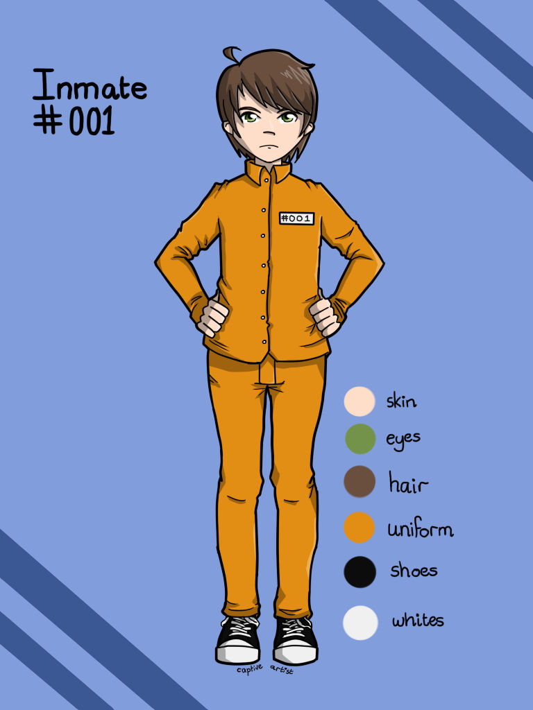 Inmate 001 - Reference by Captive-Artist on DeviantArt