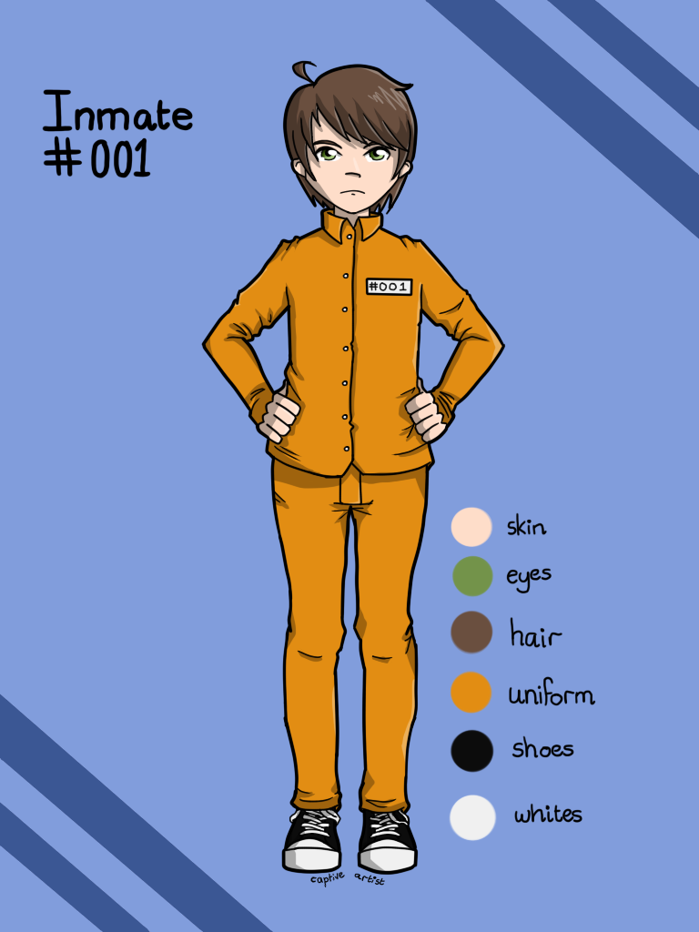 Inmate 001 - Reference by Captive-Artist on DeviantArt