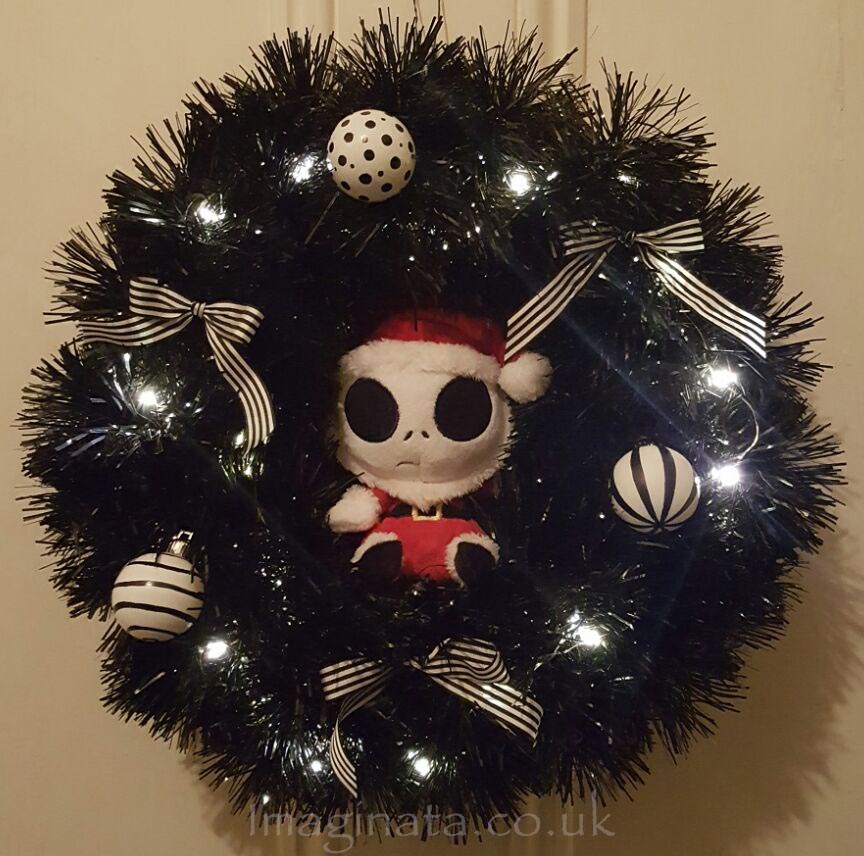 Nightmare Before Christmas Wreath