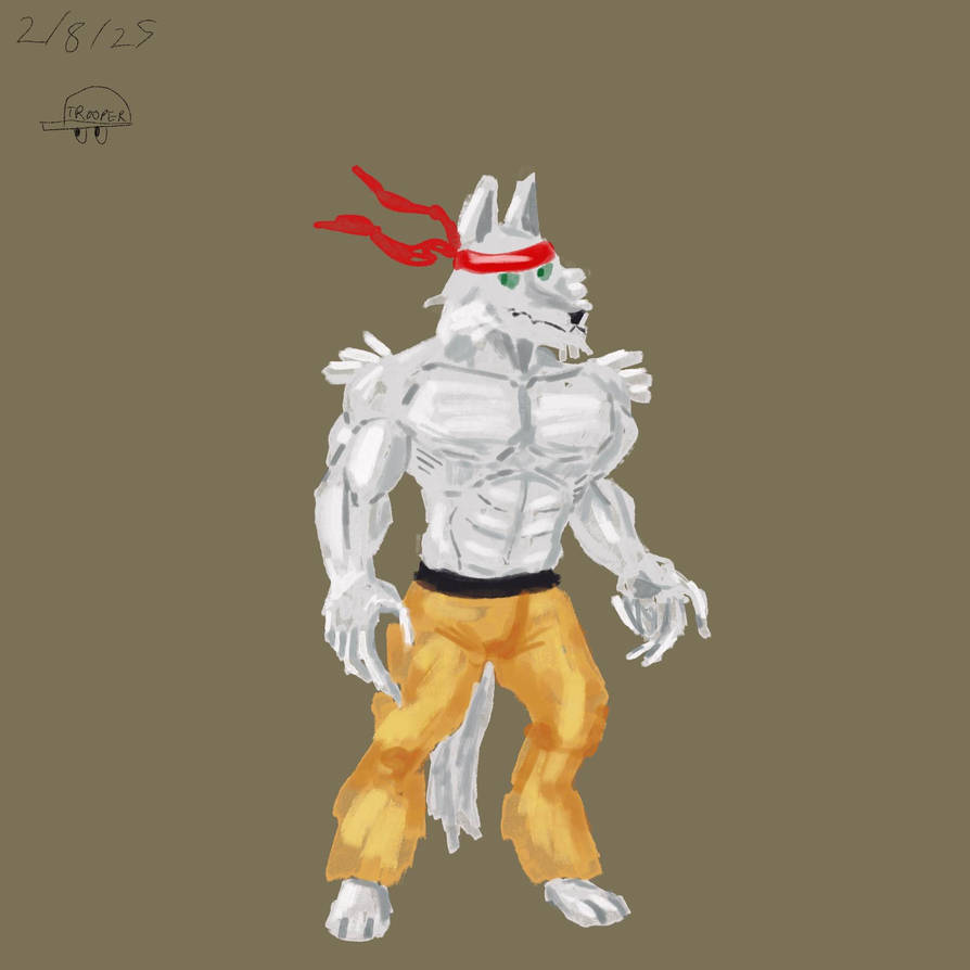 Buff Wolf by Supertrooper8 on DeviantArt