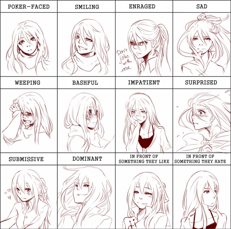 Pixiv Expression Meme With Anna By Houdidoo On Deviantart Pixiv Expression Meme With Anna By Houdidoo On Deviantart