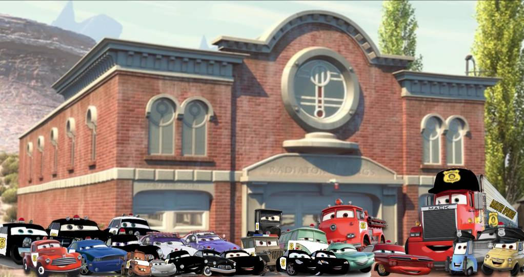 Cars Radiator Springs Mayor Radiator Springs Police Cars by ElijahBoyA113 on DeviantArt