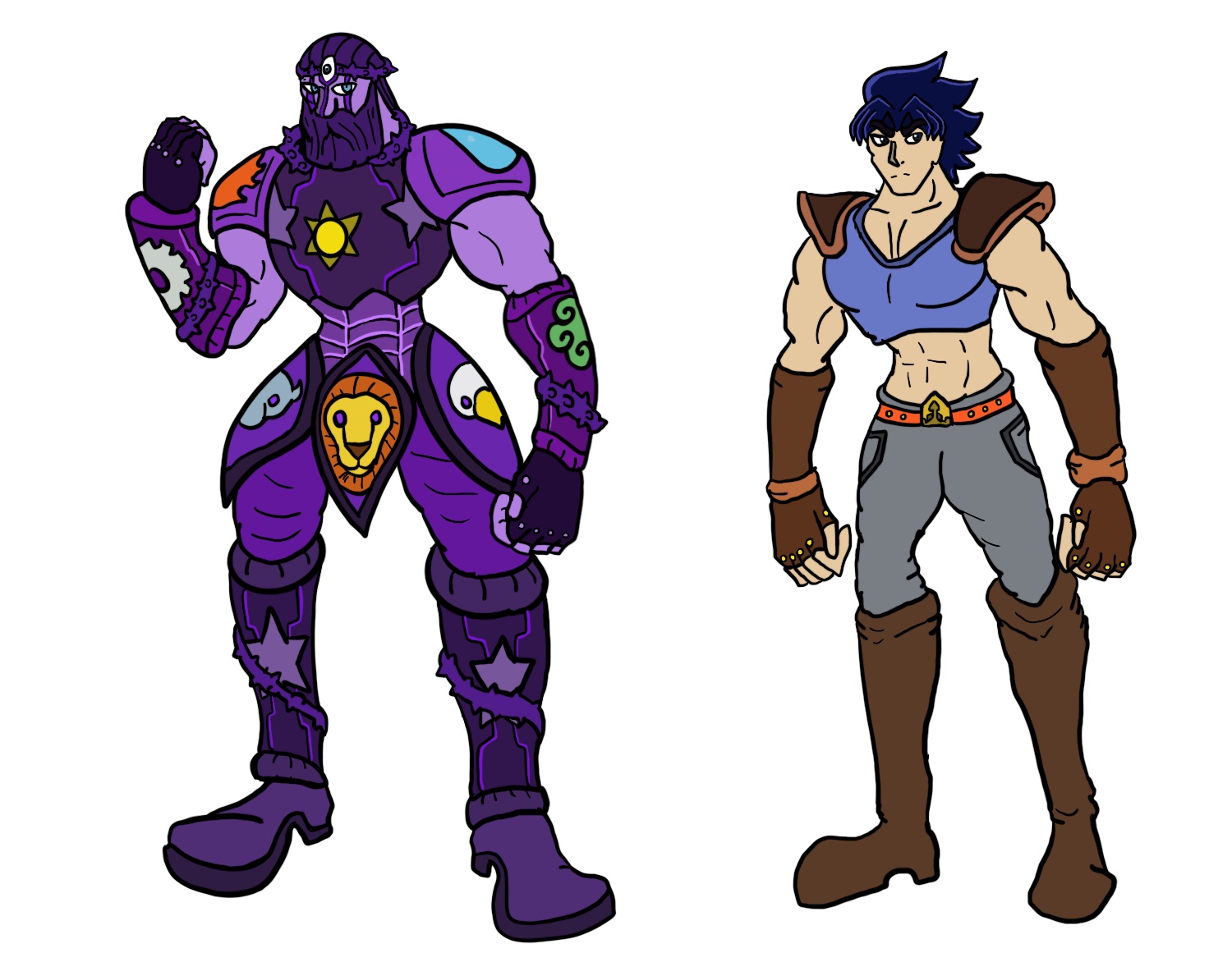 Jonathan Joestar And Deep Purple By Nectp On Deviantart