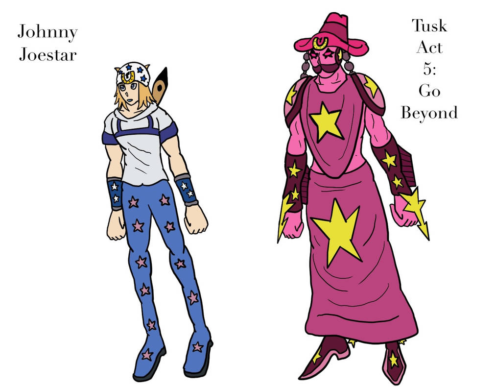 Johnny Joestar and Tusk ACT 4 Pack 3